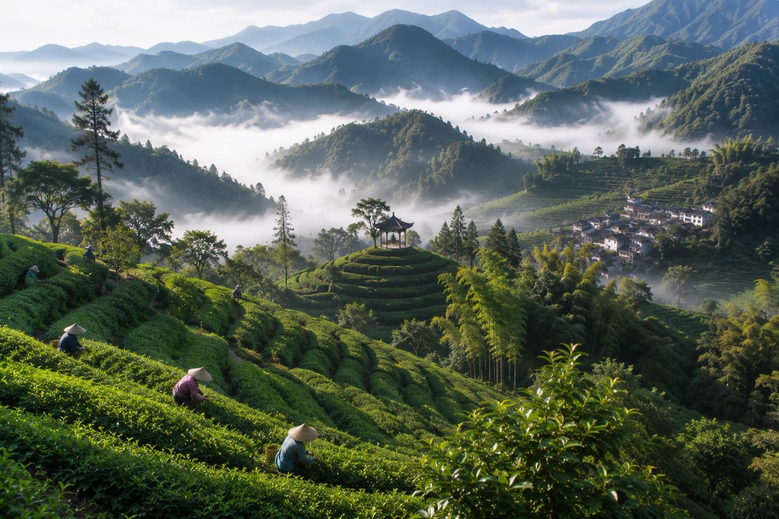 Fujian — Tieguanyin · Lapsang Souchong